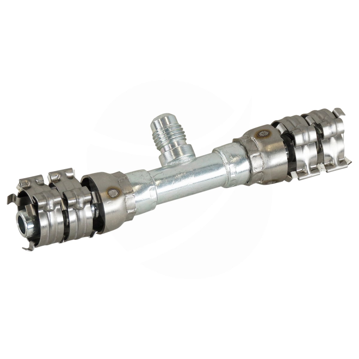 HOSE SPLICER, SUPERFLEX HD, 8, STEEL, 1/4 INCH MF (R12) ACCESS PORT